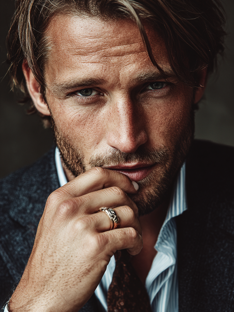 Jewelry advertising visual